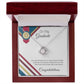 To My Graduate Gift - All The Best - Love Knot Necklace - Celeste Jewel