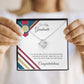 To My Graduate Gift - All The Best - Love Knot Necklace - Celeste Jewel