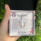 To My Granddaughter - A Higher Purpose - Cross Necklace - Celeste Jewel