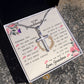 To My Granddaughter - A Higher Purpose - Cross Necklace - Celeste Jewel