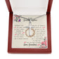 To My Granddaughter - A Higher Purpose - Cross Necklace - Celeste Jewel