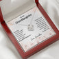 To My Granddaughter - Beautiful Chapter - Love Knot Necklace - Celeste Jewel