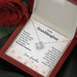 To My Granddaughter - Beautiful Chapter - Love Knot Necklace - Celeste Jewel