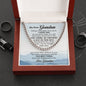 To My Grandson (From Grandma) - The Best Thing - Cuban Link Chain Necklace - Celeste Jewel