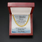 To My Grandson (From Grandma) - The Best Thing - Cuban Link Chain Necklace - Celeste Jewel