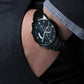 To My Husband - Always Have Always Will - Black Chronograph Watch - Celeste Jewel