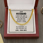 To My Husband - I Choose You - Cuban Link Chain Necklace - Celeste Jewel