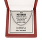 To My Husband - I Choose You - Cuban Link Chain Necklace - Celeste Jewel