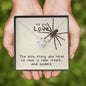 To My Love - Spiders - Love Knot Necklace - Celeste Jewel