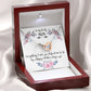 To My Lovely Mom - Everything I Am - Interlocking Hearts - Celeste Jewel