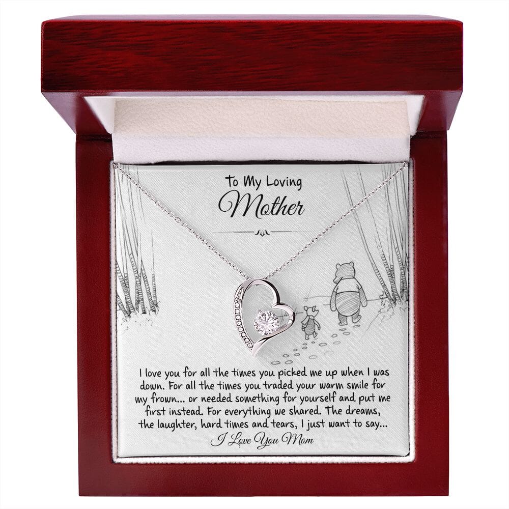 To My Loving Mother - For All The Times - Eternal Love Necklace - Celeste Jewel