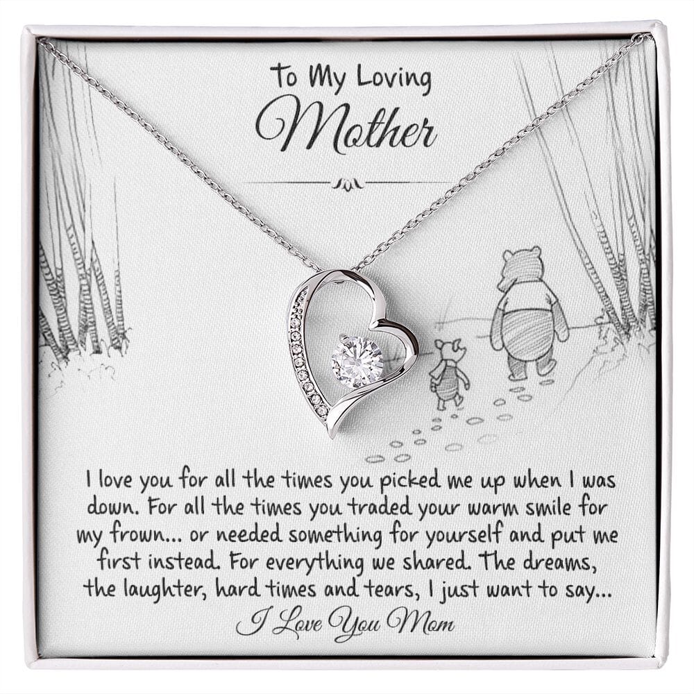 To My Loving Mother - For All The Times - Eternal Love Necklace - Celeste Jewel