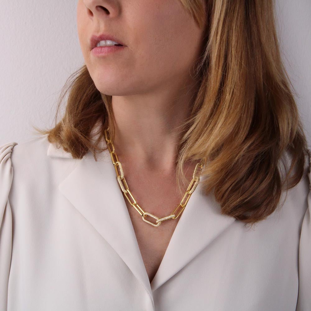 To My Loving Sister - Always There For Me - Forever Linked Necklace - Celeste Jewel