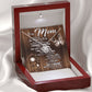 To My Mom - Everything I Am - Love Knot Necklace - Celeste Jewel