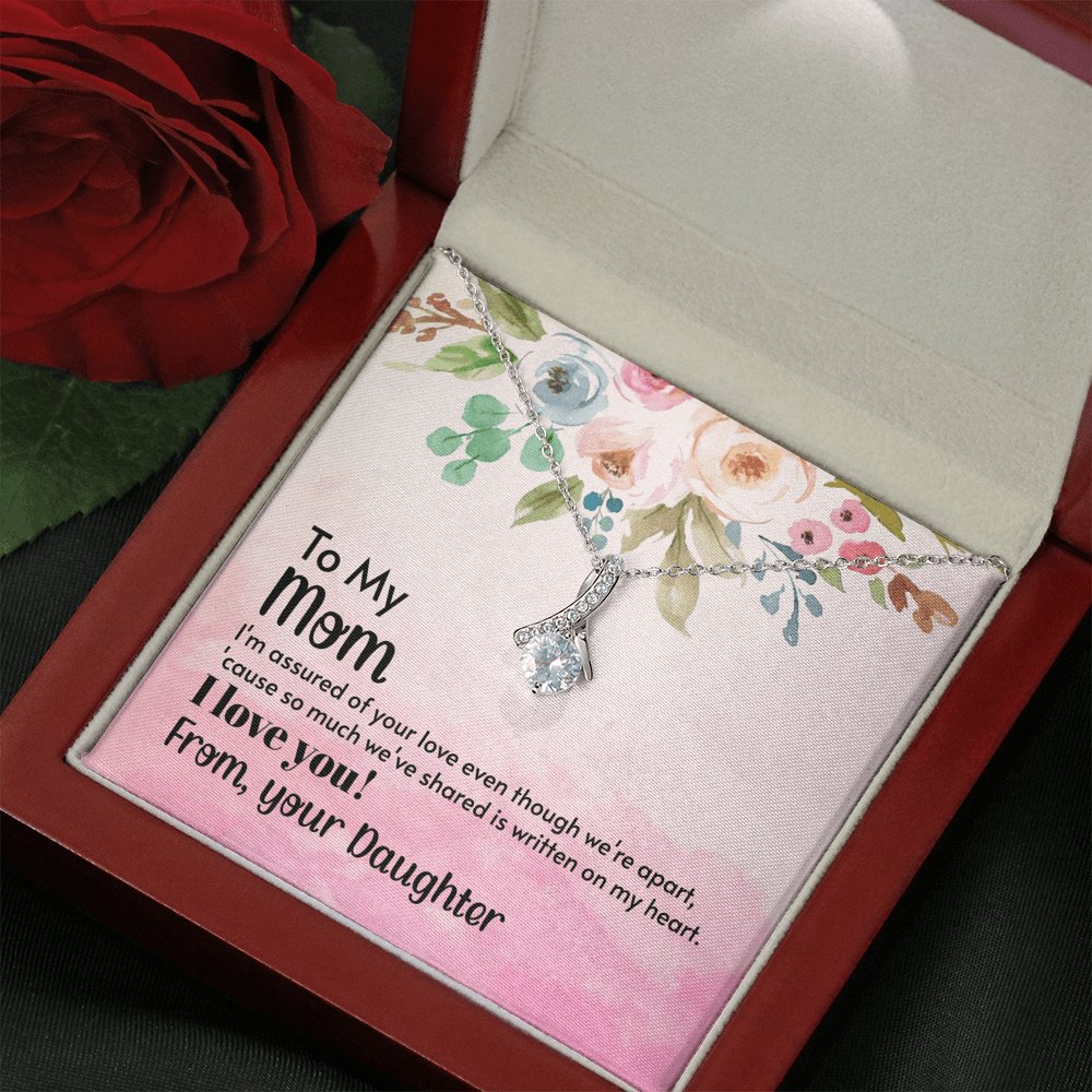 To My Mom - I'm Assured Of Your Love - Sparkling Radiance Necklace - Celeste Jewel