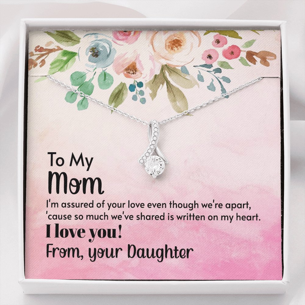 To My Mom - I'm Assured Of Your Love - Sparkling Radiance Necklace - Celeste Jewel