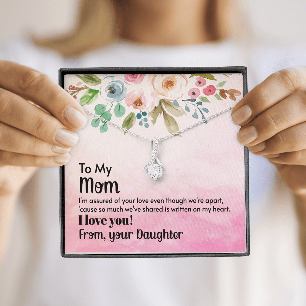 To My Mom - I'm Assured Of Your Love - Sparkling Radiance Necklace - Celeste Jewel