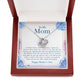 To My Mom - In These Times - Love Knot Necklace - Celeste Jewel