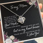 To My Mom - So Much Of Me - Love Knot Necklace - Celeste Jewel