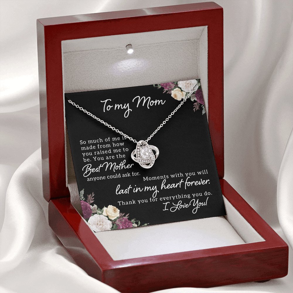 To My Mom - So Much Of Me - Love Knot Necklace - Celeste Jewel