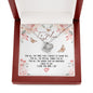 To My Mom - Words That Go Unspoken - Love Knot Necklace - Celeste Jewel
