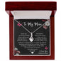 To My Mom - You Are The World - Sparkling Radiance Necklace - Celeste Jewel