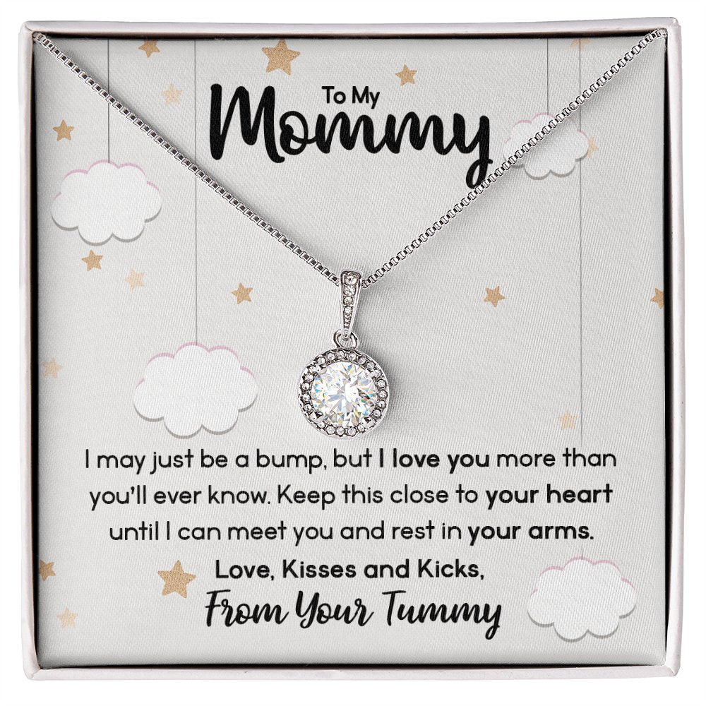 To My Mommy - Gift For Pregnant Women - Eternal Hope Necklace - Celeste Jewel