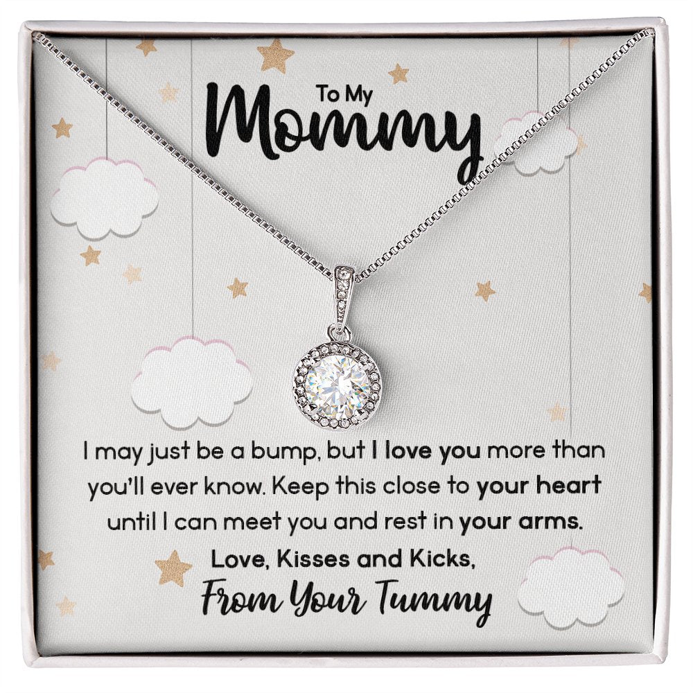 To My Mommy - Gift For Pregnant Women - Eternal Hope Necklace - Celeste Jewel