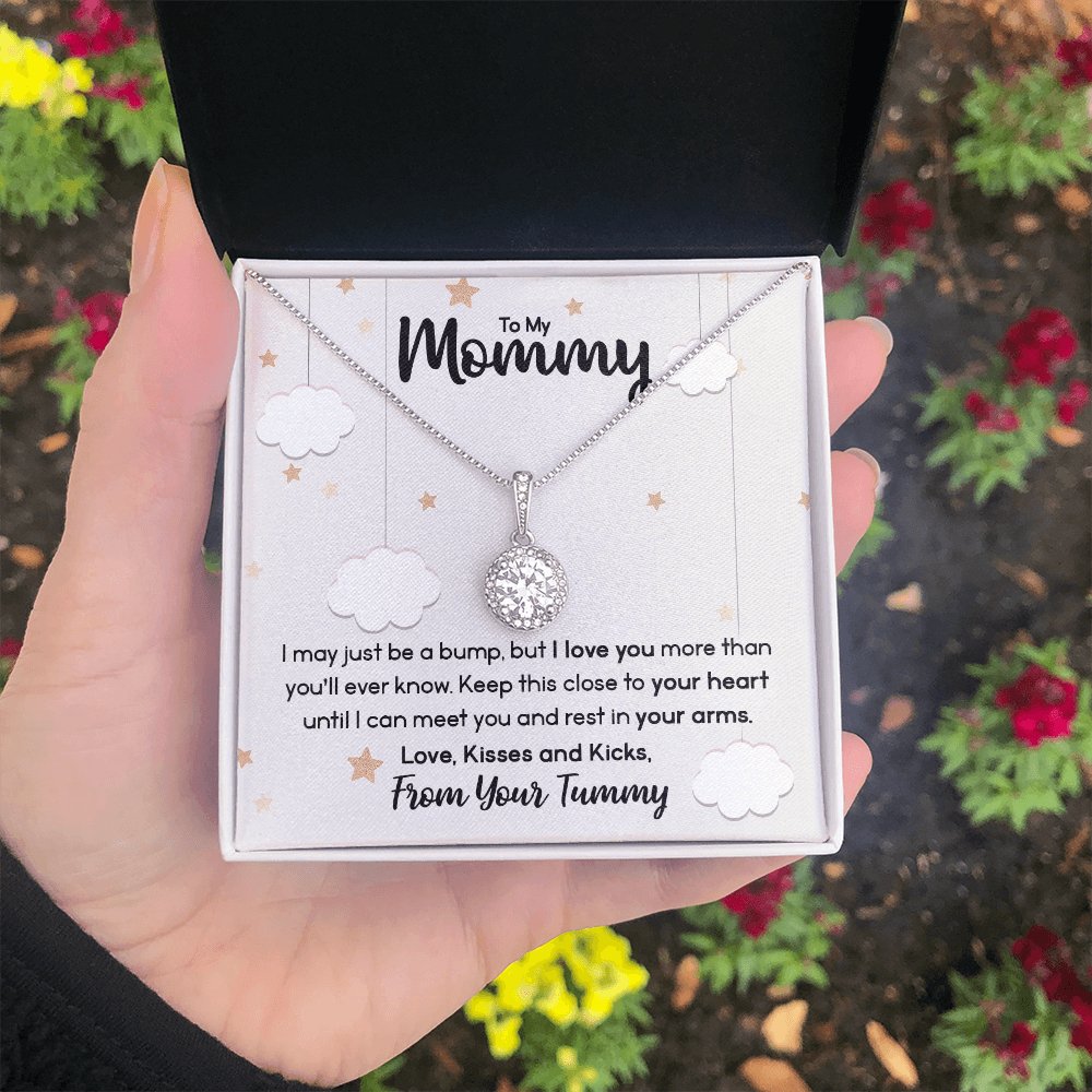 To My Mommy - Gift For Pregnant Women - Eternal Hope Necklace - Celeste Jewel