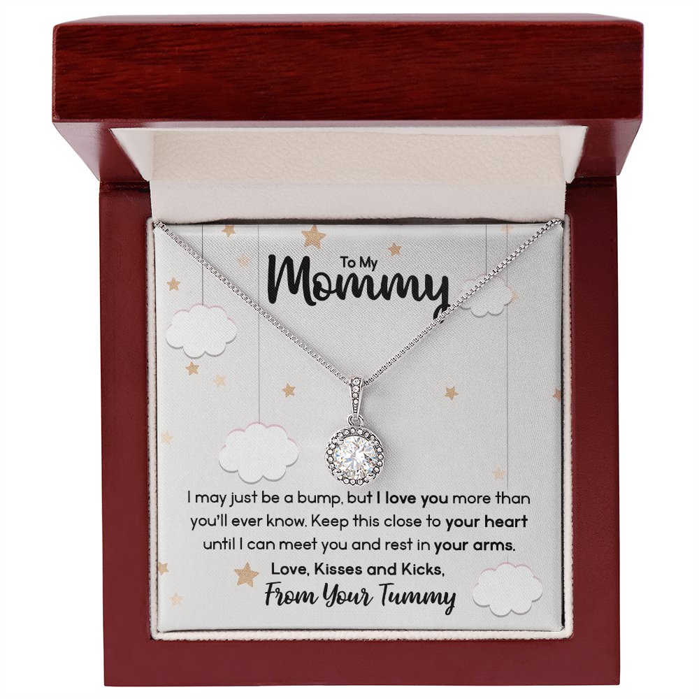 To My Mommy - Gift For Pregnant Women - Eternal Hope Necklace - Celeste Jewel