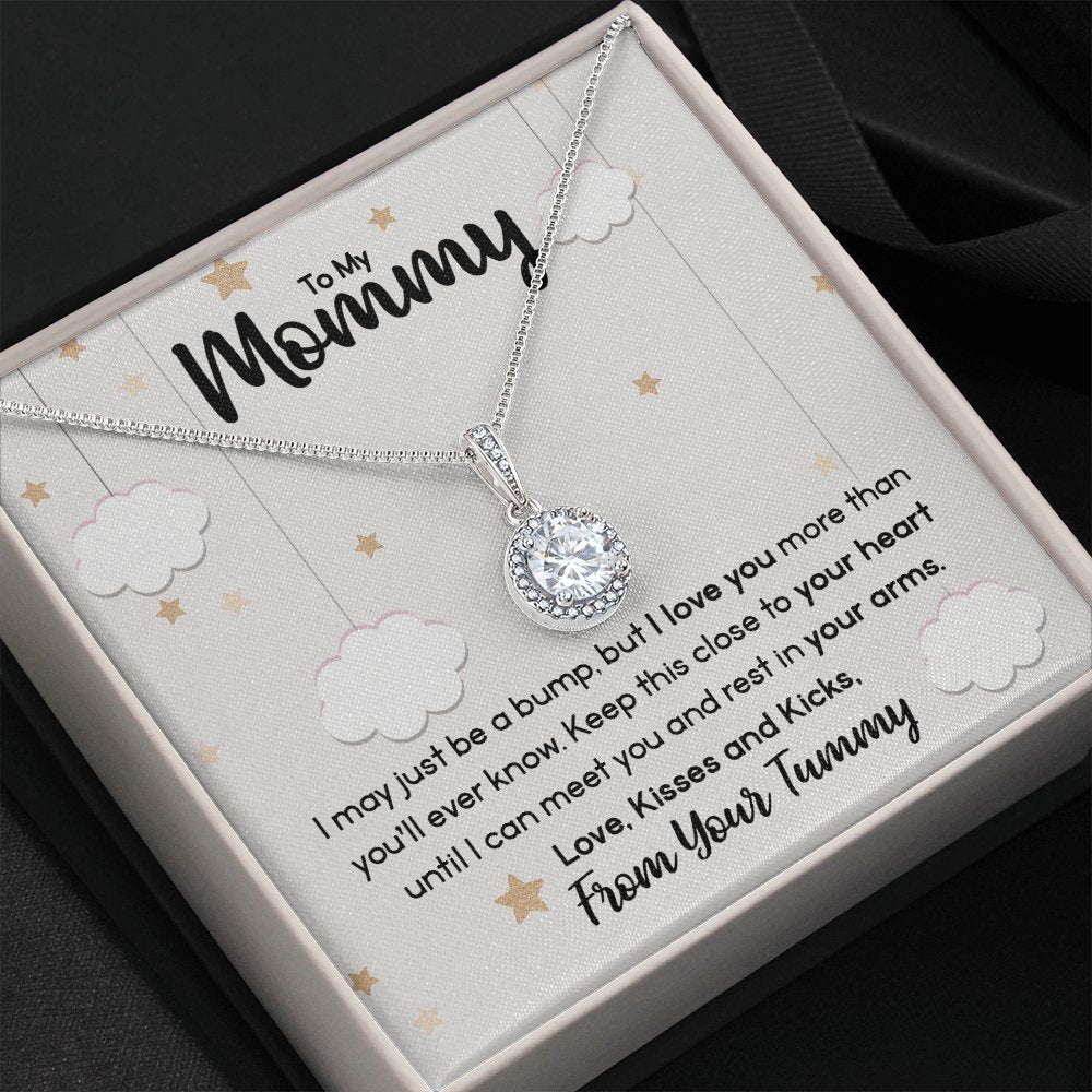 To My Mommy - Gift For Pregnant Women - Eternal Hope Necklace - Celeste Jewel