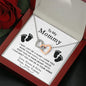 To My Mommy - Keep This In Your Heart - Interlocking Hearts Necklace - Celeste Jewel