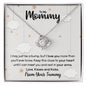 To My Mommy - Until I Can Meet You - Love Knot Necklace - Celeste Jewel