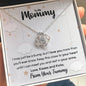 To My Mommy - Until I Can Meet You - Love Knot Necklace - Celeste Jewel