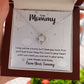 To My Mommy - Until I Can Meet You - Love Knot Necklace - Celeste Jewel
