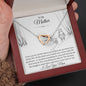 To My Mother - For All The Times - Interlocking Hearts Necklace - Celeste Jewel