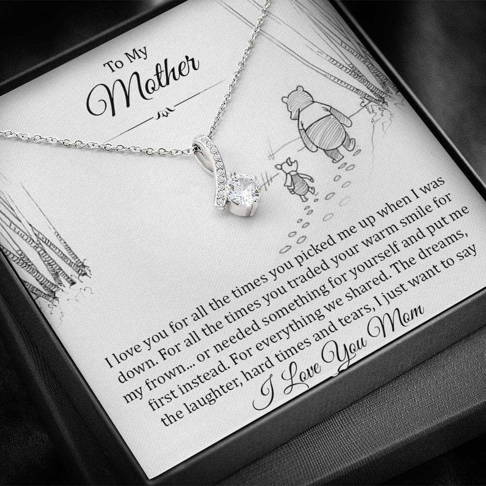 To My Mother - For All The Times - Sparkling Radiance Necklace - Celeste Jewel