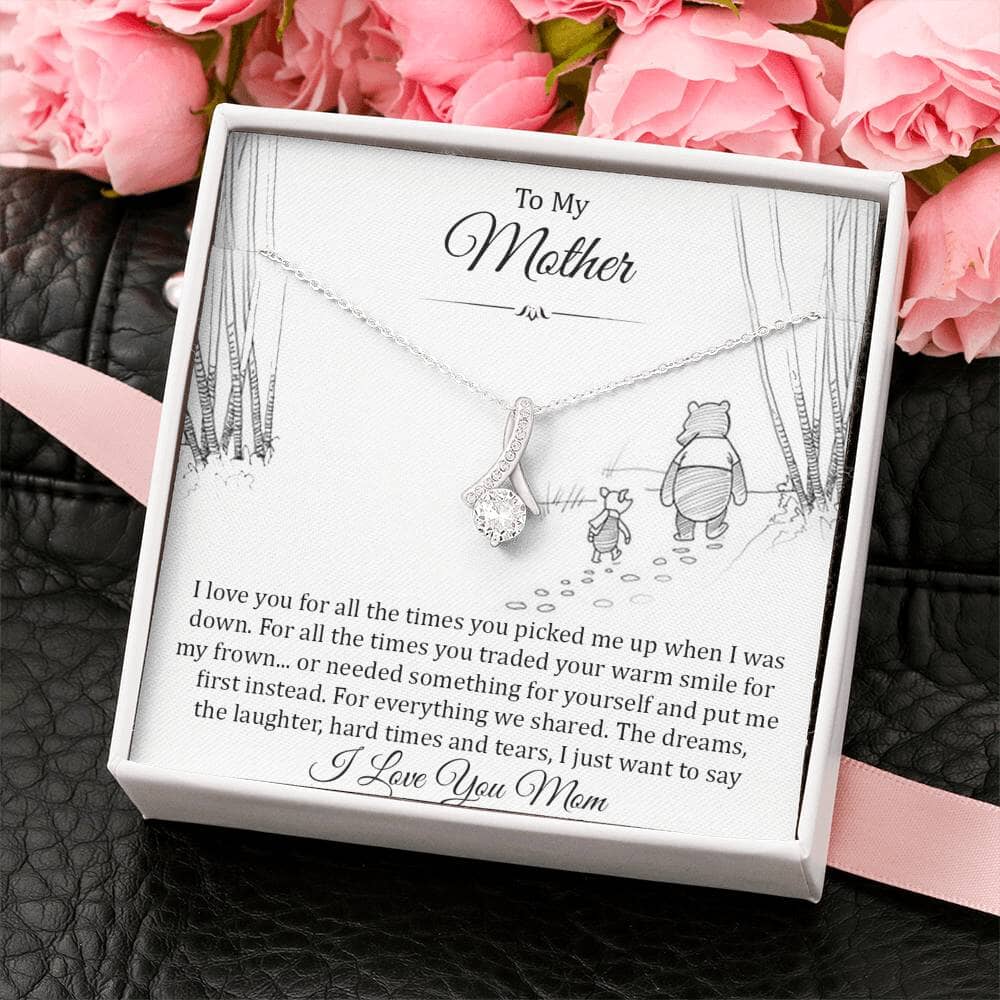 To My Mother - For All The Times - Sparkling Radiance Necklace - Celeste Jewel