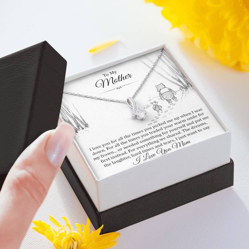 To My Mother - For All The Times - Sparkling Radiance Necklace - Celeste Jewel
