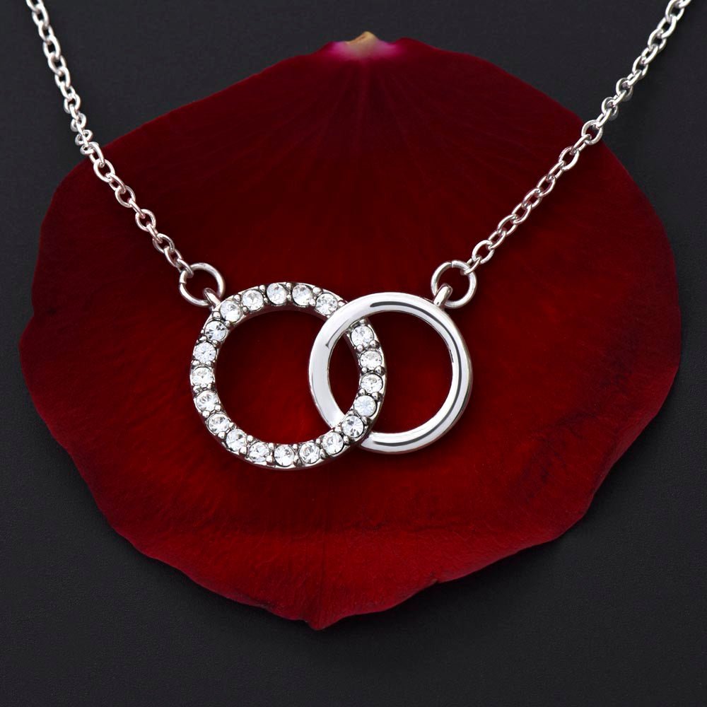 To My Mother In Law - From The Bottom Of My Heart - Perfect Pair Necklace - Celeste Jewel