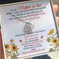 To My Mother-In-Law - In Love With Your Son - Love Knot Necklace - Celeste Jewel
