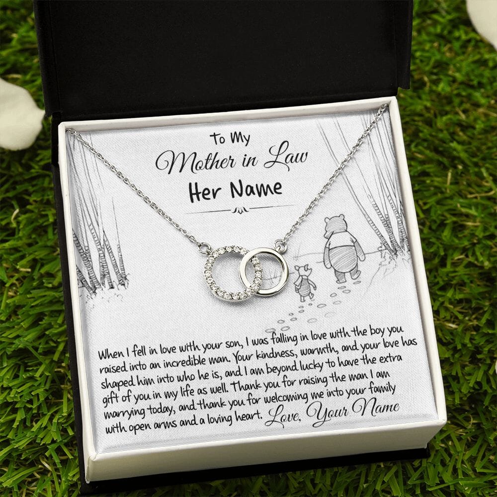To My Mother In Law - The Extra Gift Of You - Perfect Pair Necklace - Celeste Jewel