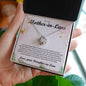 To My Mother-In-Law - Wed Your Son - Love Knot Necklace - Celeste Jewel