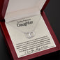 To My Precious Daughter - My Whole World - Perfect Pair Necklace - Celeste Jewel