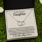 To My Precious Daughter - My Whole World - Perfect Pair Necklace - Celeste Jewel