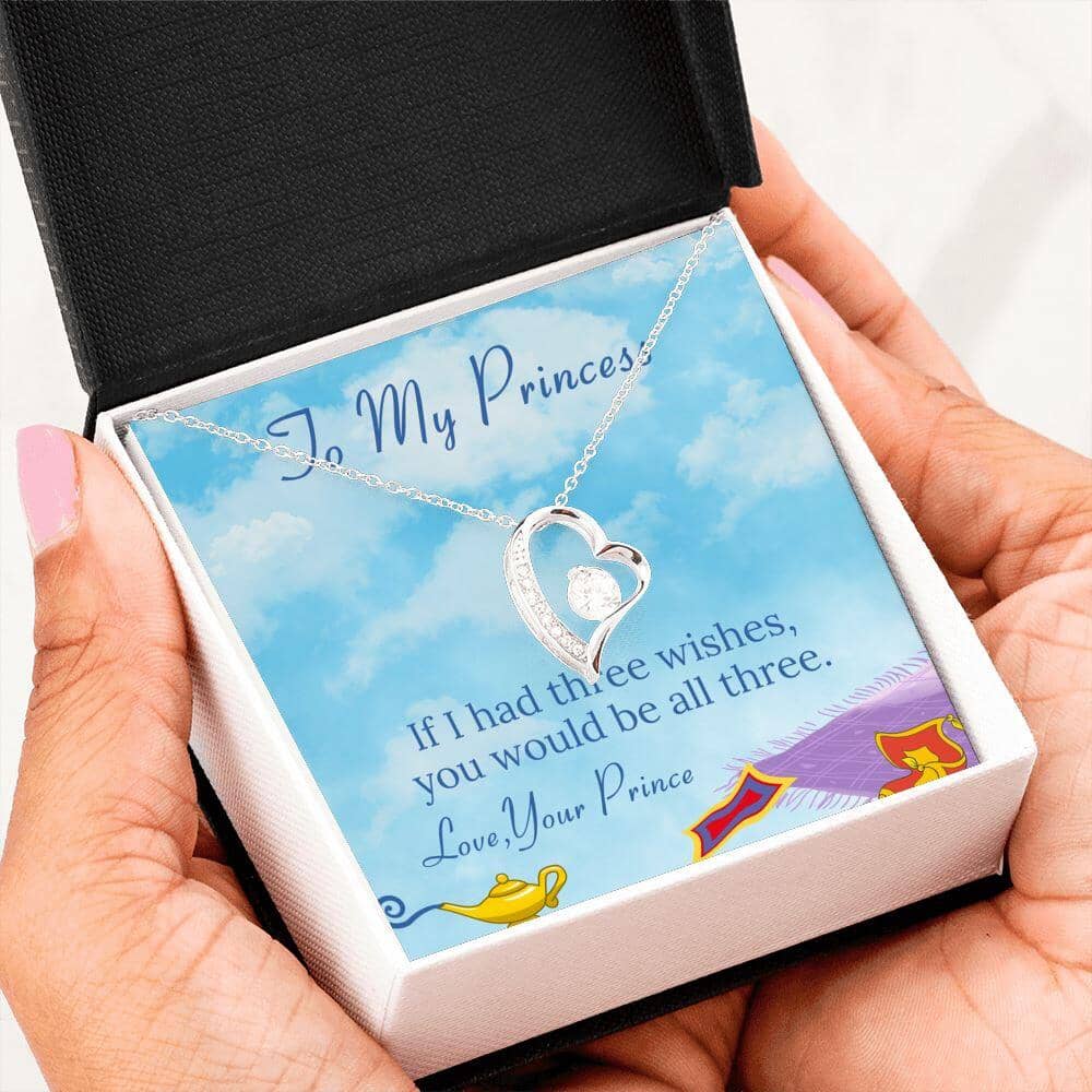To My Princess - Three Wishes - Eternal Love Necklace - Celeste Jewel