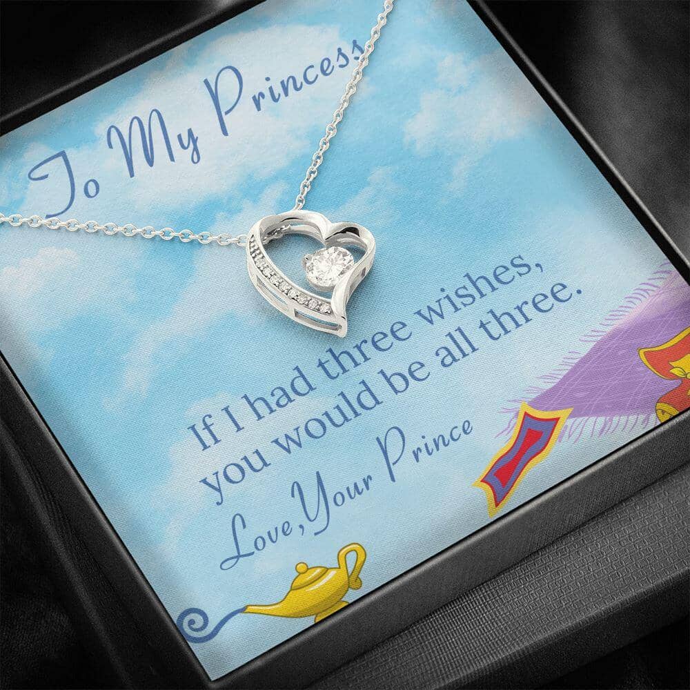 To My Princess - Three Wishes - Eternal Love Necklace - Celeste Jewel