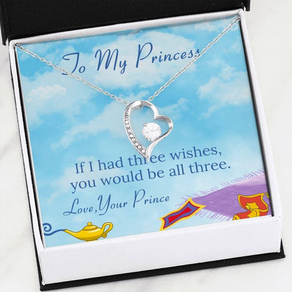 To My Princess - Three Wishes - Eternal Love Necklace - Celeste Jewel