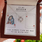 To My Queen - Always Find My Way - Love Knot Necklace - Celeste Jewel