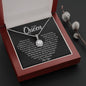To My Queen - Straighten Your Crown - Eternal Hope Necklace - Celeste Jewel
